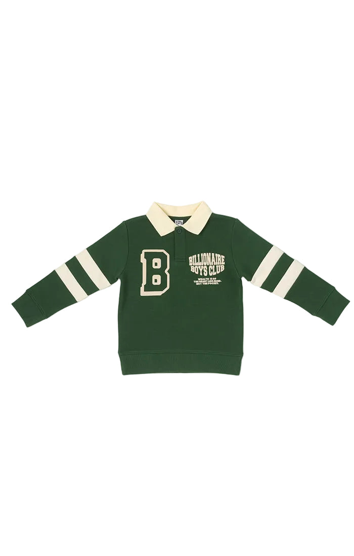 BILLIONAIRE BOYS CLUB| KIDS ACADEMIC LS POLO