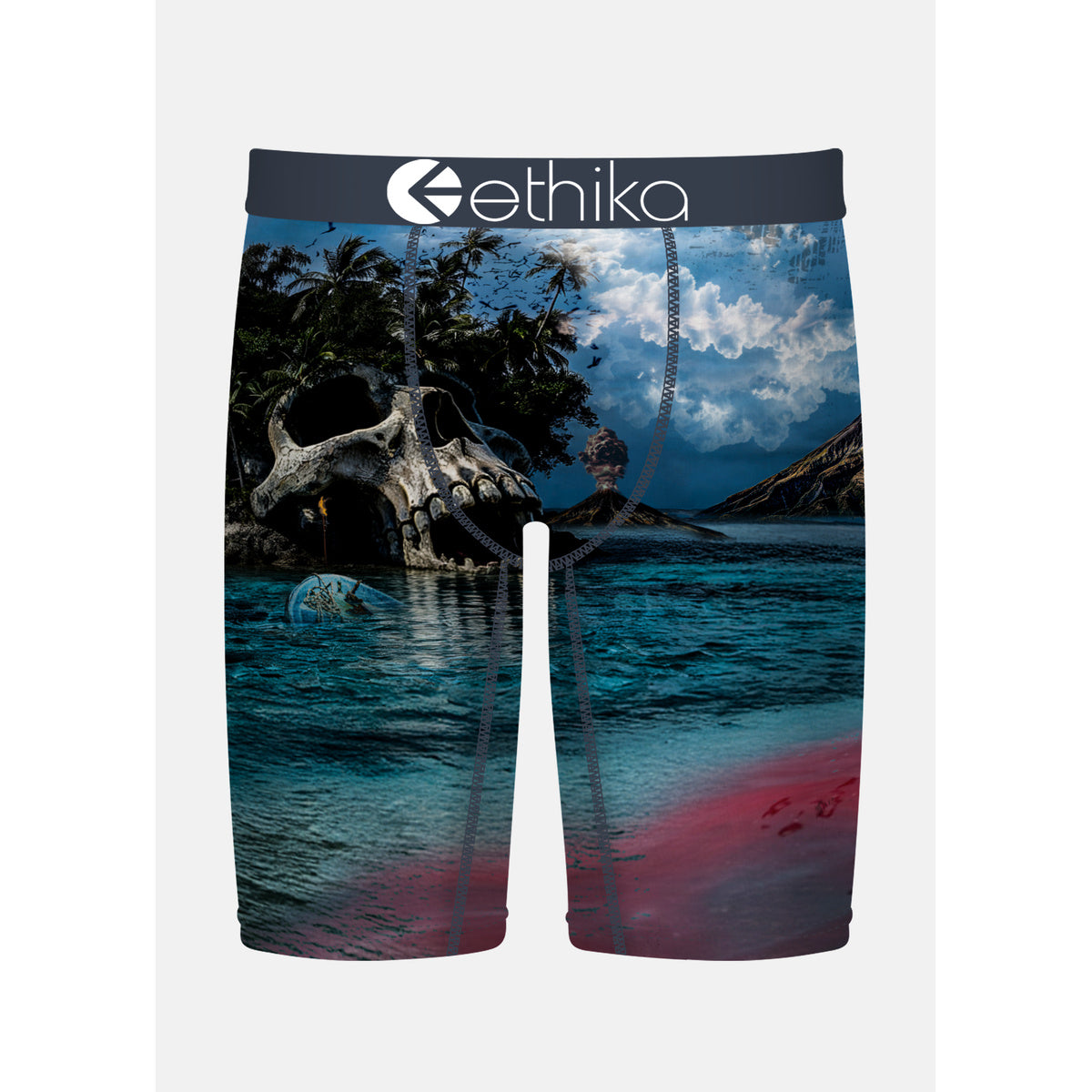 Ethika death b4 destruction blue - front flat lay