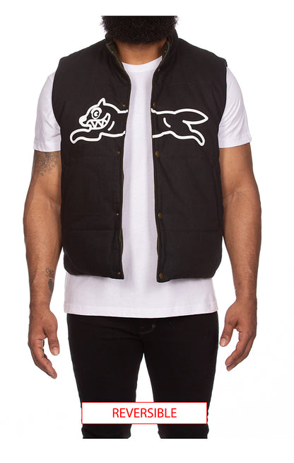 ICE CREAM| LOGWOOD REVERSIBLE VEST