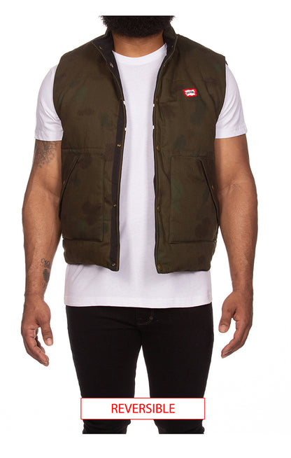 ICE CREAM| LOGWOOD REVERSIBLE VEST