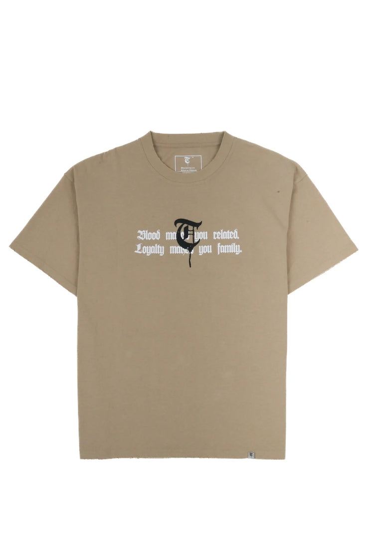 TRNCHS| WOLF PACK KHAKI TEE