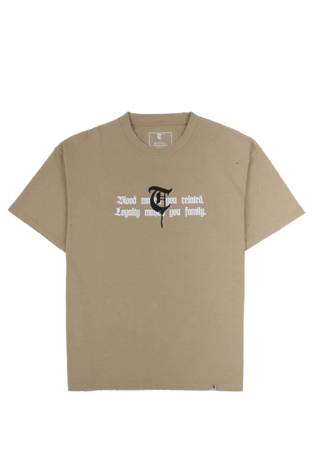 TRNCHS| WOLF PACK KHAKI TEE