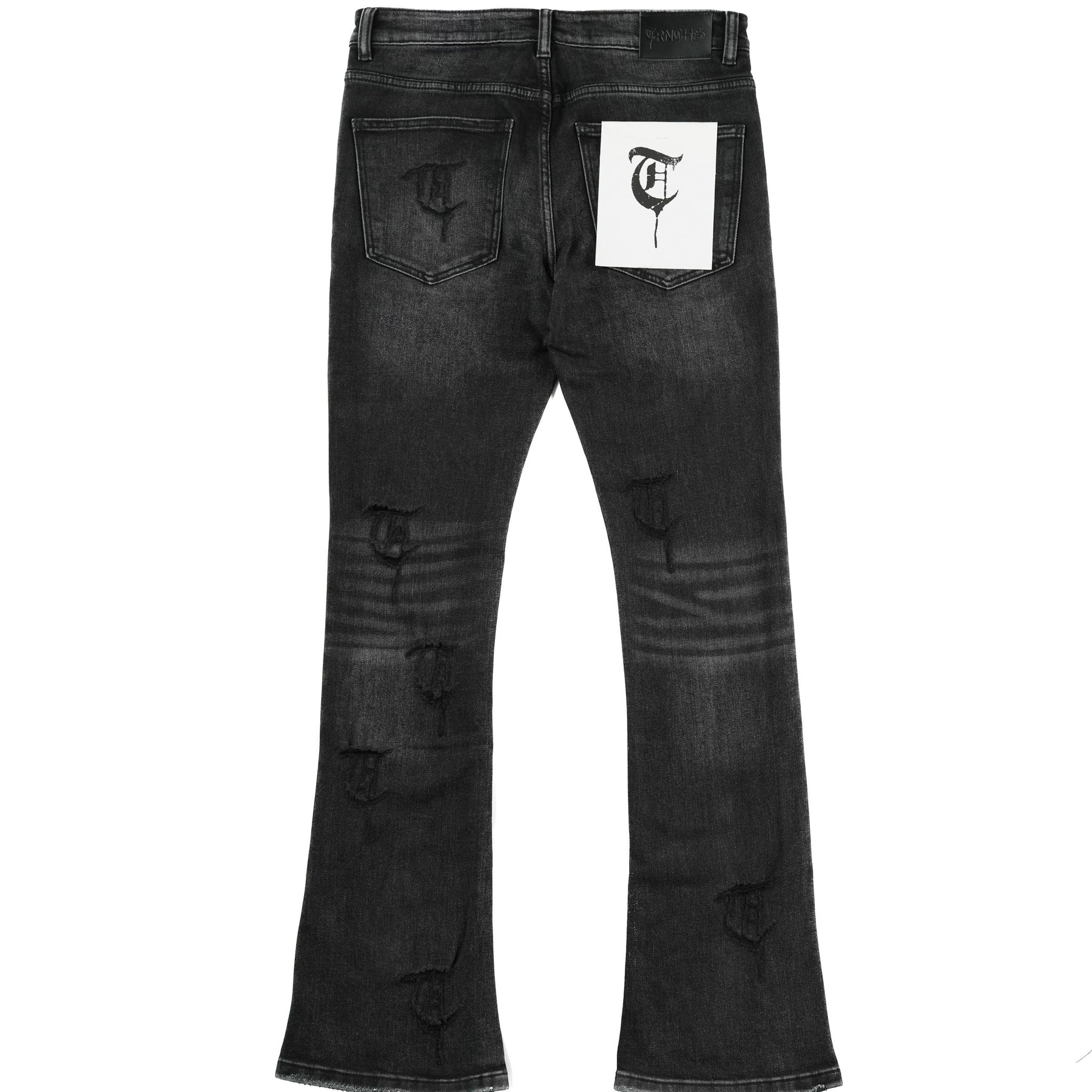 TRNCHS| AMALIA BLACK DENIM